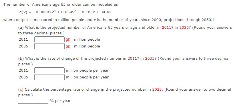 Solved The number of Americans age 65 or older can be | Chegg.com