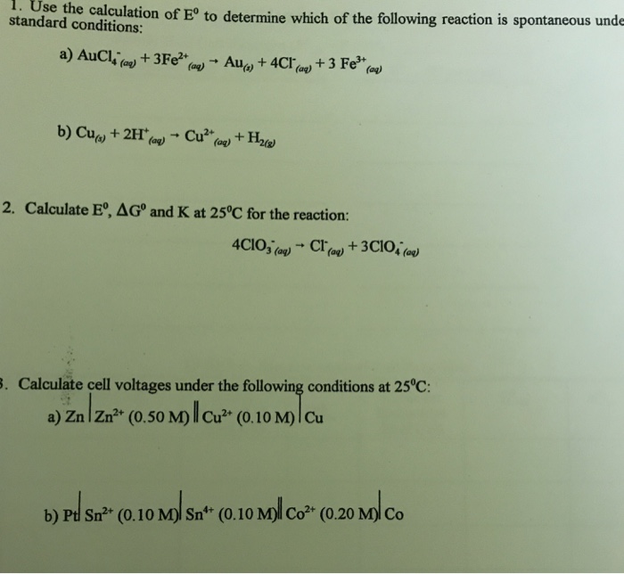 solved-1-use-the-standard-conditions-calculation-of-e-to-chegg