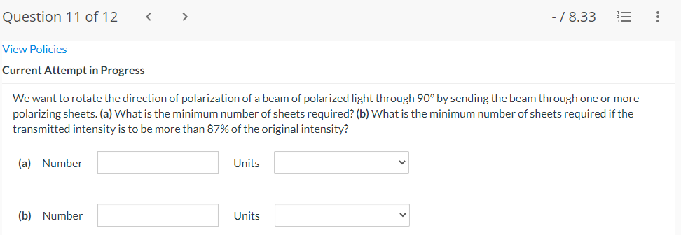Solved We want to rotate the direction of polarization of a | Chegg.com