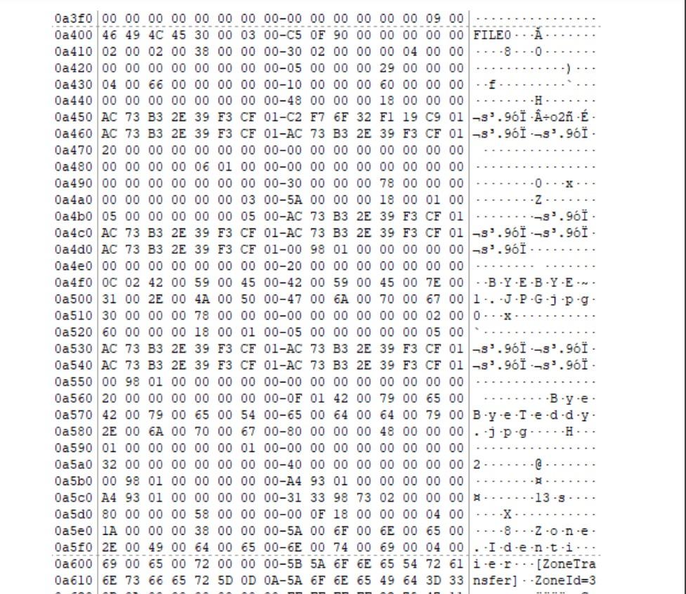 Solved 1. What is the four-byte signature for the MFT entry | Chegg.com