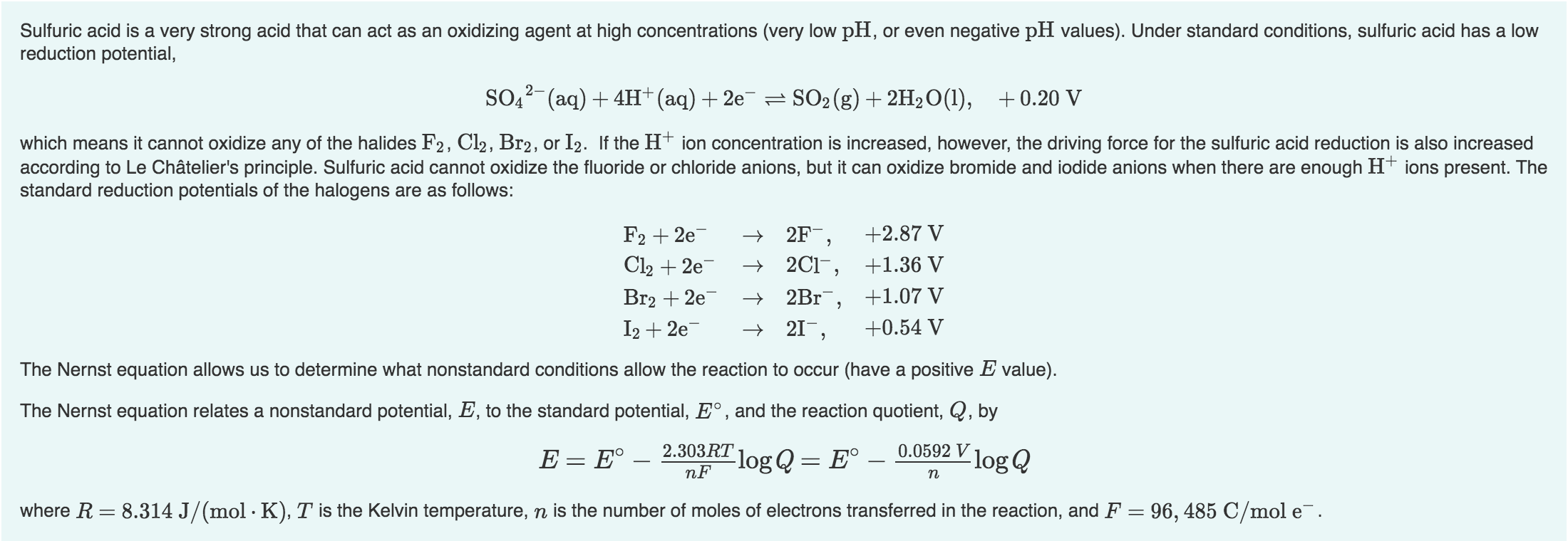 Solved Sulfuric Acid Is A Very Strong Acid That Can Act A Chegg Com