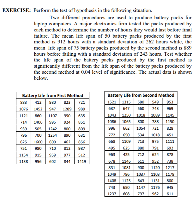 two sample hypothesis test formula