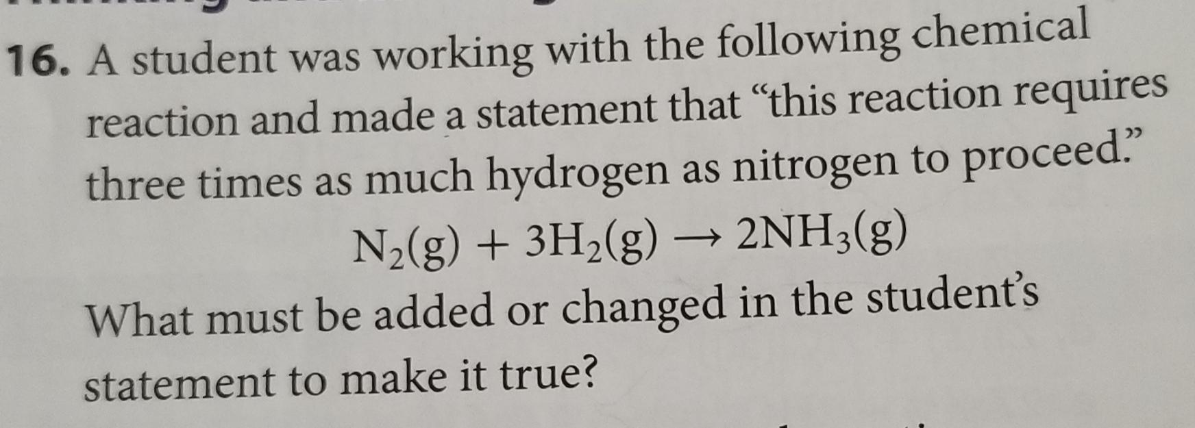 Solved 6. A Student Was Working With The Following Chemical | Chegg.com