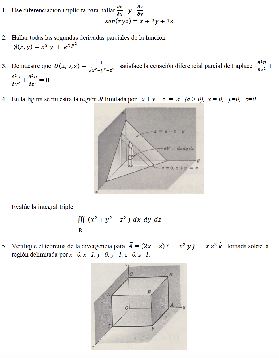 Solved 1 Use Implicit Differentiation To Find Dz Dx And D Chegg Com