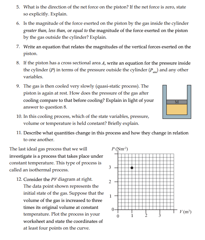 Solved Heat: Ideal Gases and the First Law of