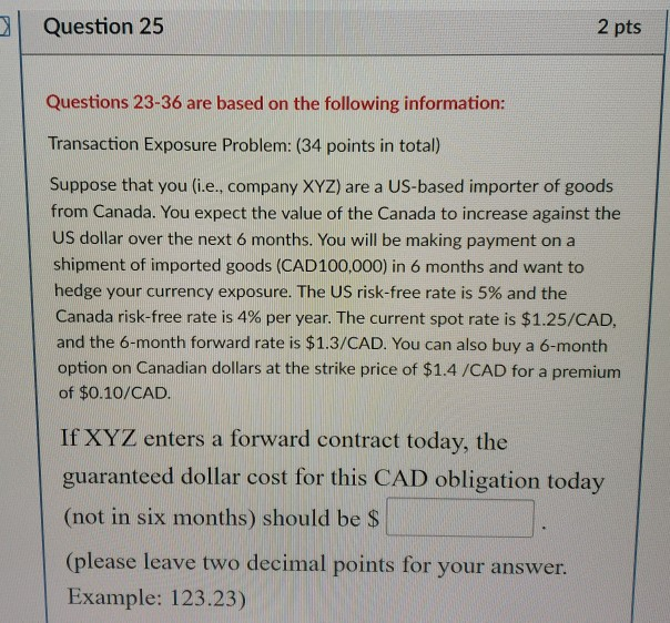 Solved This question is related to Foreign exchange and | Chegg.com