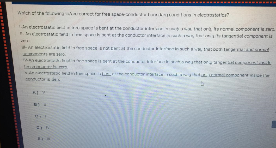 Solved Which of the following is/are correct for free | Chegg.com