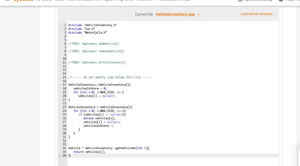 Solved C++ pls need code main.cpp, car.h, car.cpp, | Chegg.com