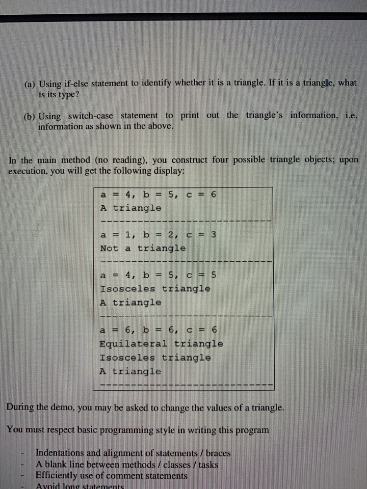 Solved Given Three Integers A, B And C. These 3 Integers Can | Chegg.com