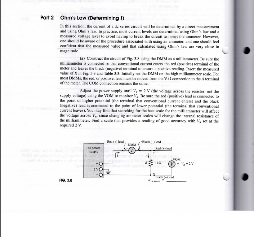Solved Part 1 Setting the Output Voltage of a dc Power | Chegg.com