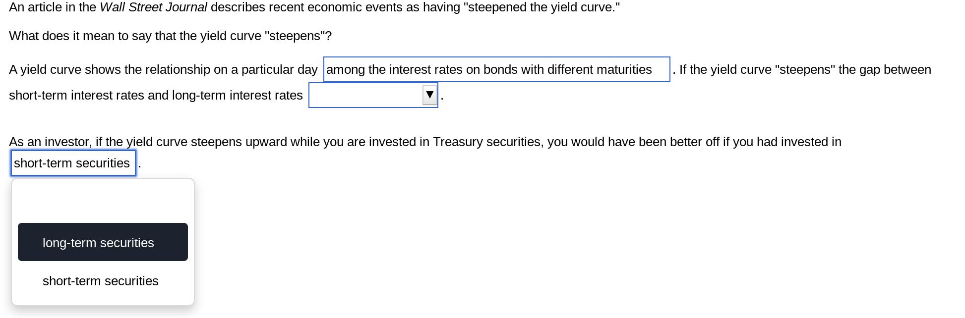 Solved An article in the Wall Street Journal describes