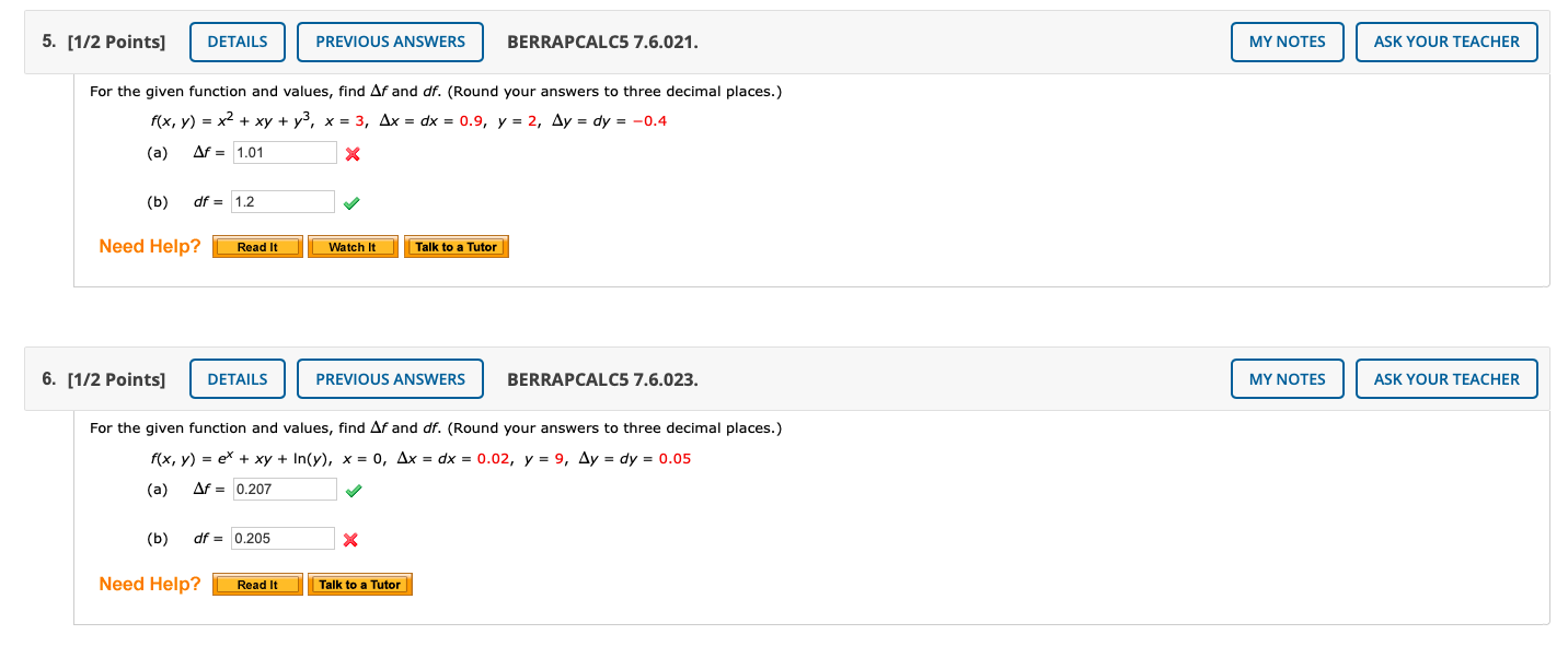 Solved 5 1 2 Points Details Previous Answers Berrapcal Chegg Com