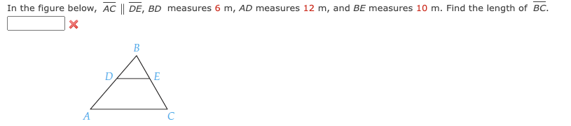 Solved Triangles Abc And Def Are Similar Triangles Use This 0305