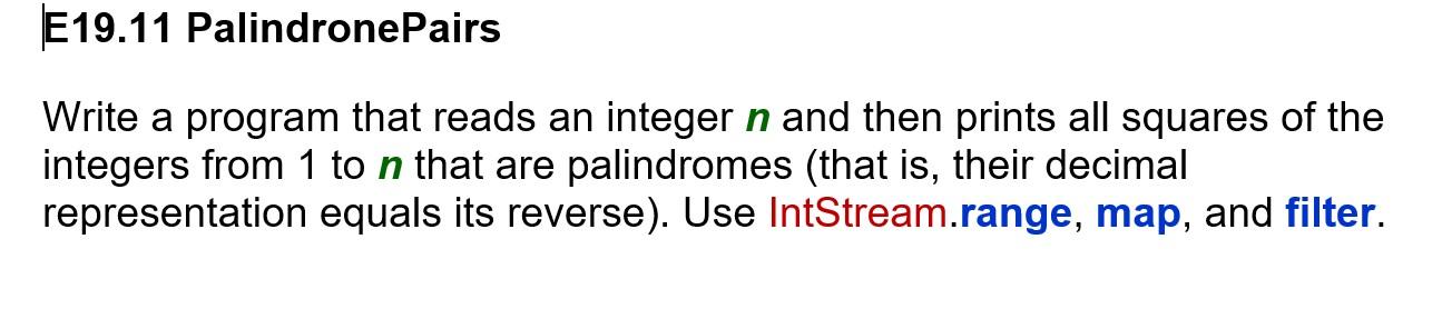Solved Write a JAVA program that reads an integer n and then | Chegg.com