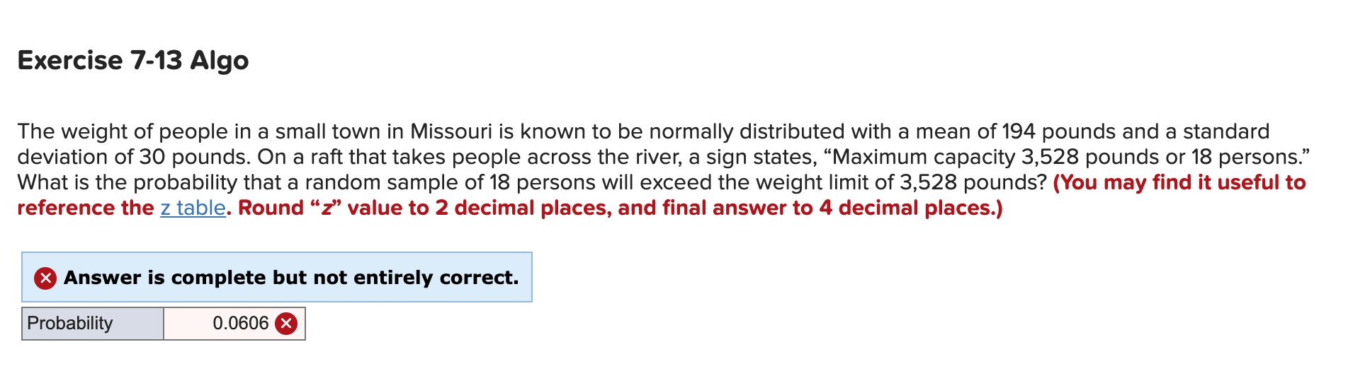 Solved Exercise 713 Algo The weight of people in a small