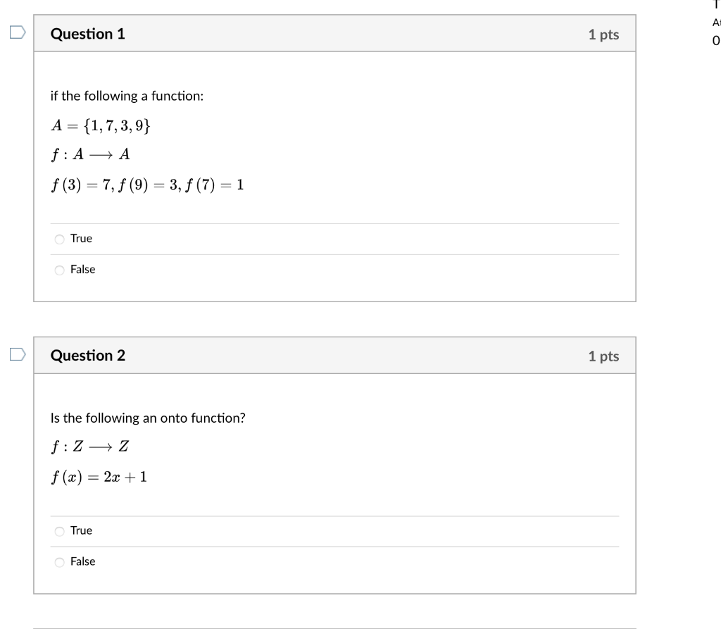 Solved if the following a function: | Chegg.com