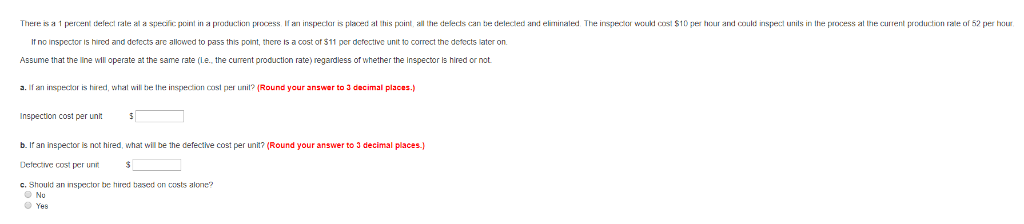 Solved There is a 1 percent defect rate at a specific point | Chegg.com