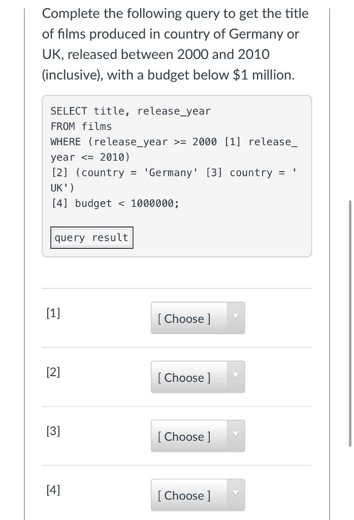 Solved Complete the following code to find countries in | Chegg.com