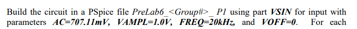 Solved ECE 2005 PreLab 7 This lab involves designing passive | Chegg.com