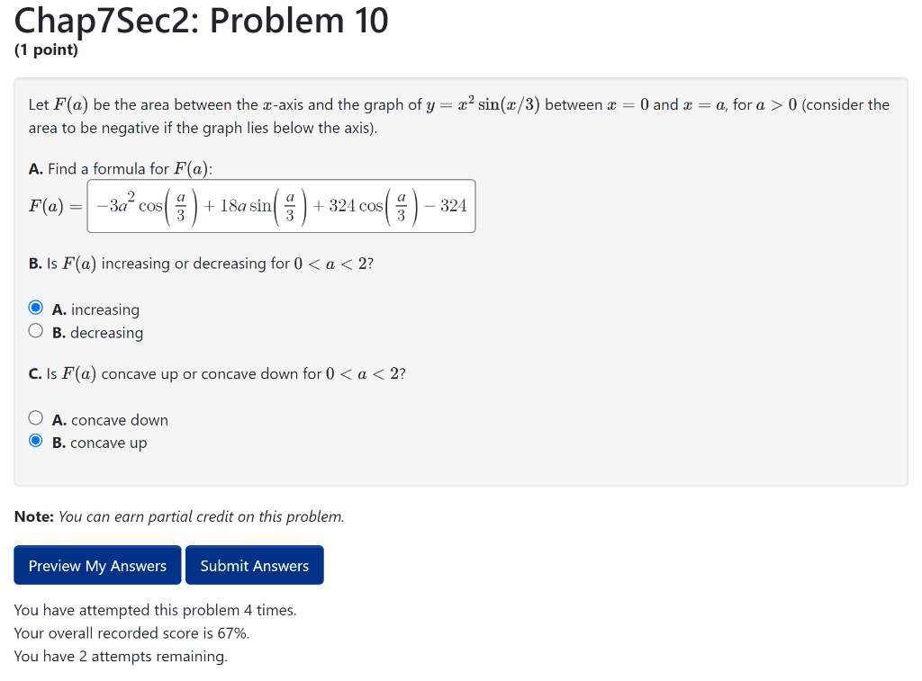 Solved Estimate ∫03f X G′ X Dx If F X X3 And G X Has The