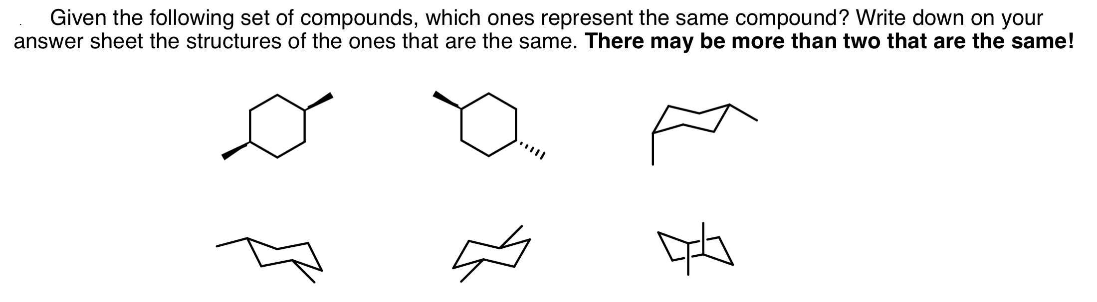 Solved Given The Following Set Of Compounds Which Ones Chegg Solved Given The Following Set Of Compounds Which Ones Chegg