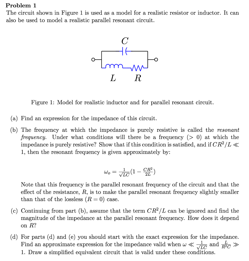 Solved Problem 1 The Circuit Shown In Figure 1 Is Used As A Chegg