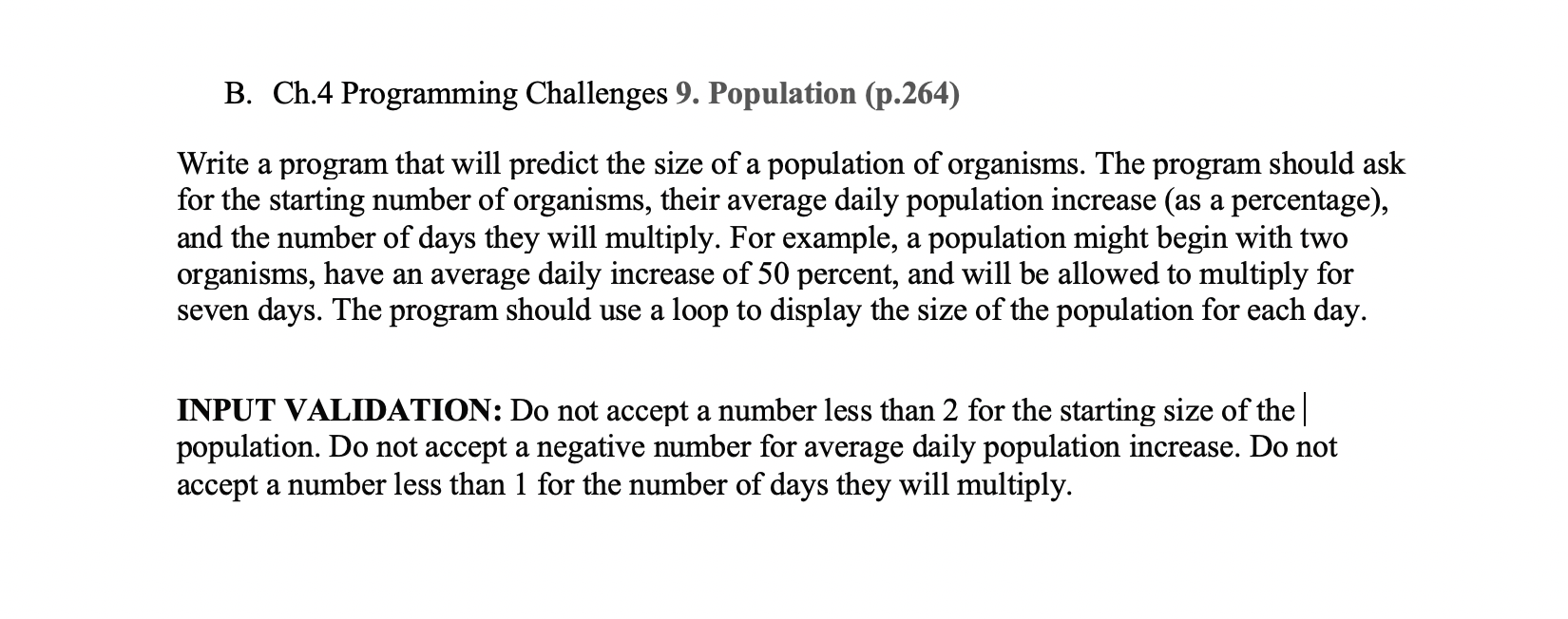 Solved intro to business programming Java- starting out with | Chegg.com