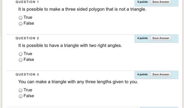 3 sided polygon is called triangle