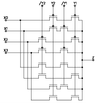 Pass-Gate Logic Consider the following circuit in | Chegg.com