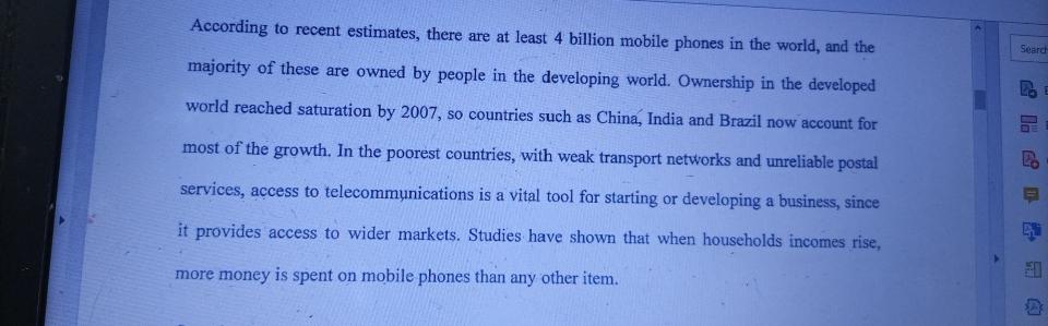 According to recent estimates, there are at least 4 billion mobile phones in the world, and the majority of these are owned b