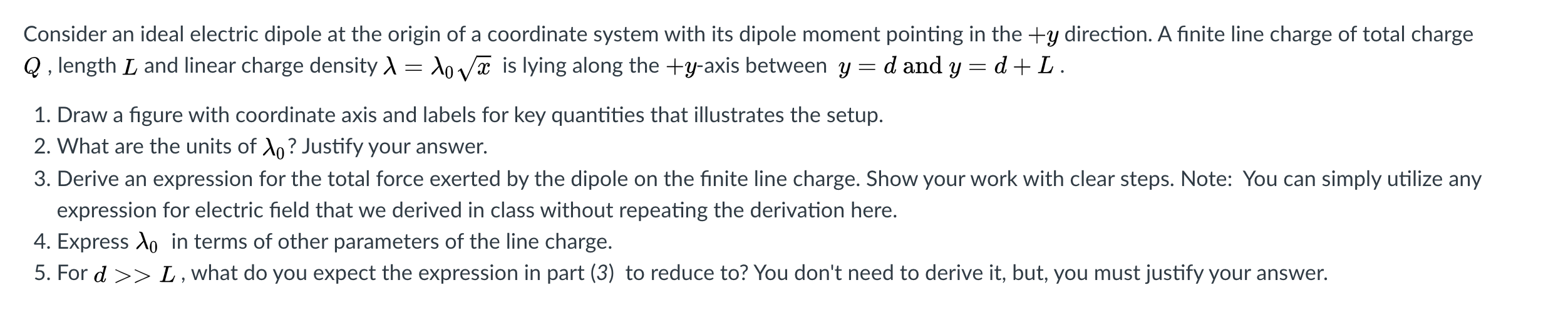 Solved Consider an ideal electric dipole at the origin of a | Chegg.com
