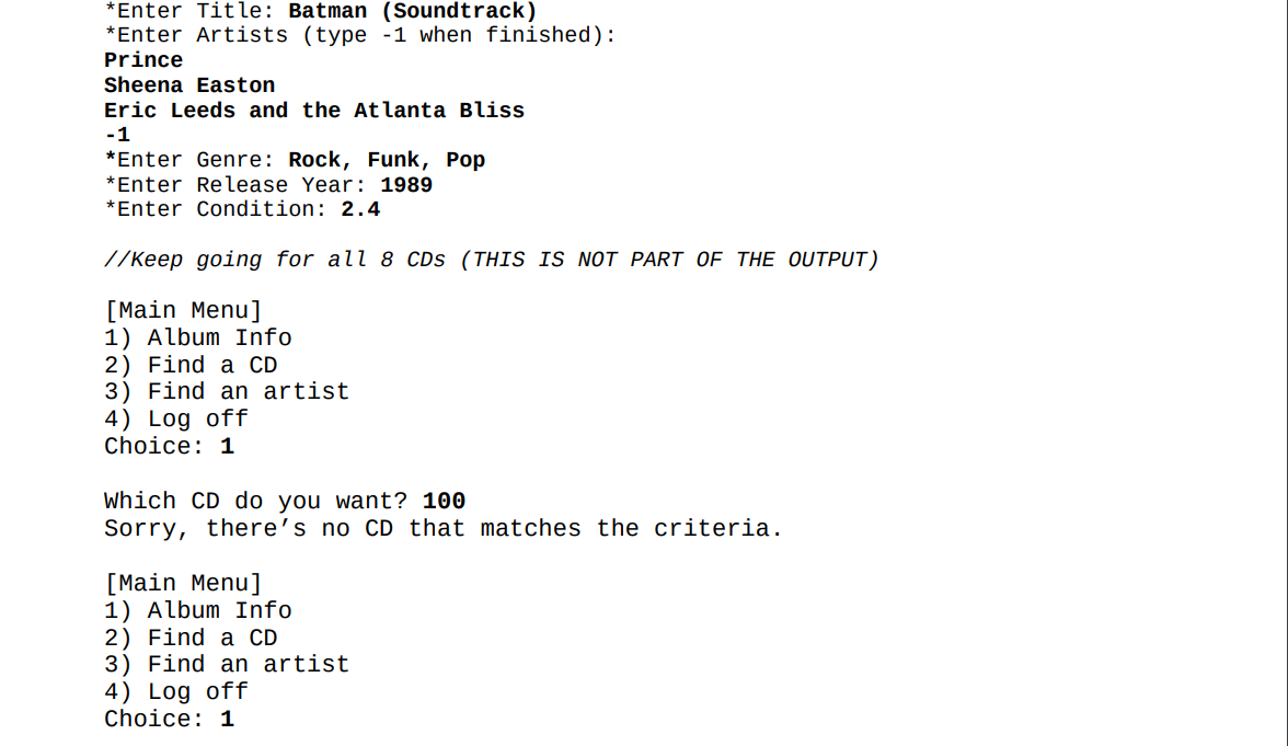 Solved Assignment 7A: Rare Collection. We can make arrays of | Chegg.com