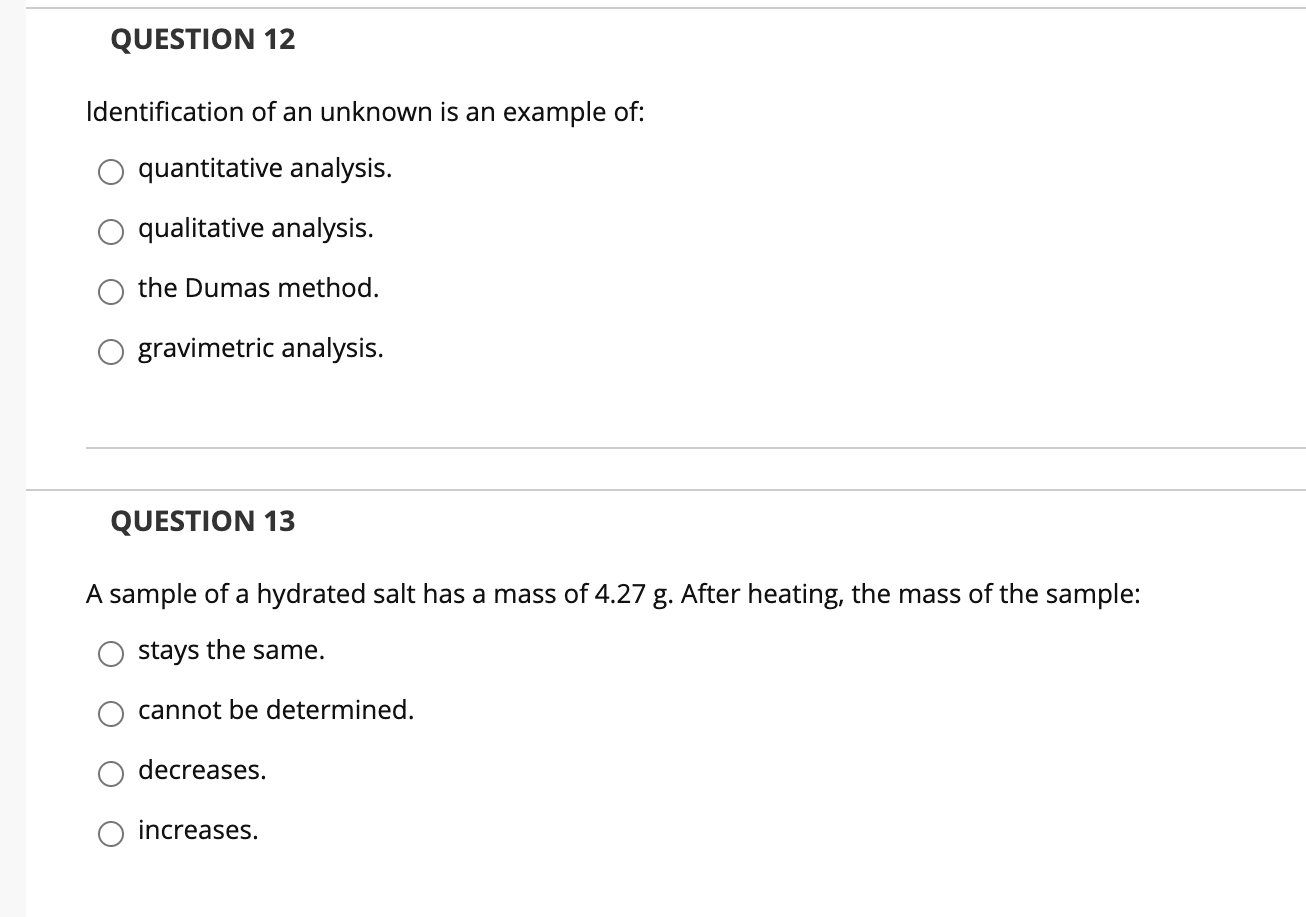 What is an example of identification?