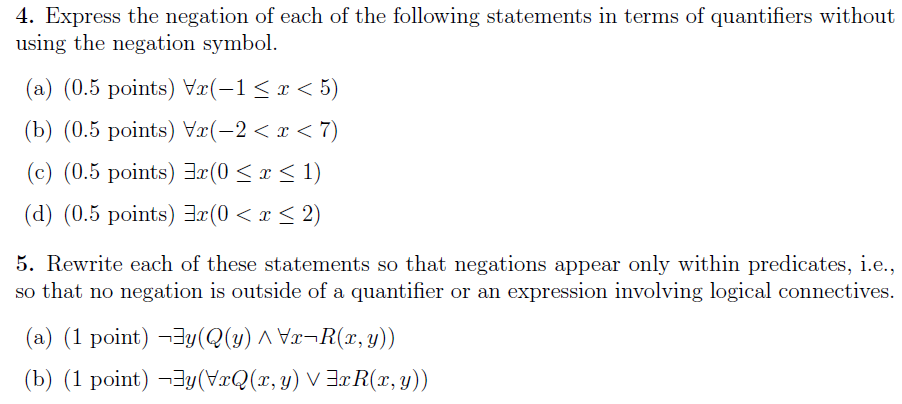 solved-4-express-the-negation-of-each-of-the-following-chegg