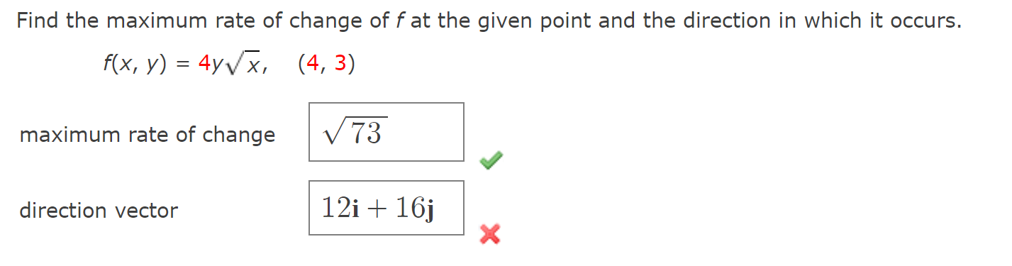 Solved Find the maximum rate of change of f at the given | Chegg.com