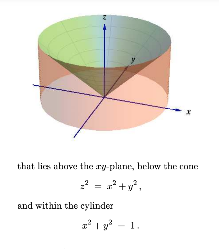 Solved Use cylindrical coordinates to evaluate the integral | Chegg.com