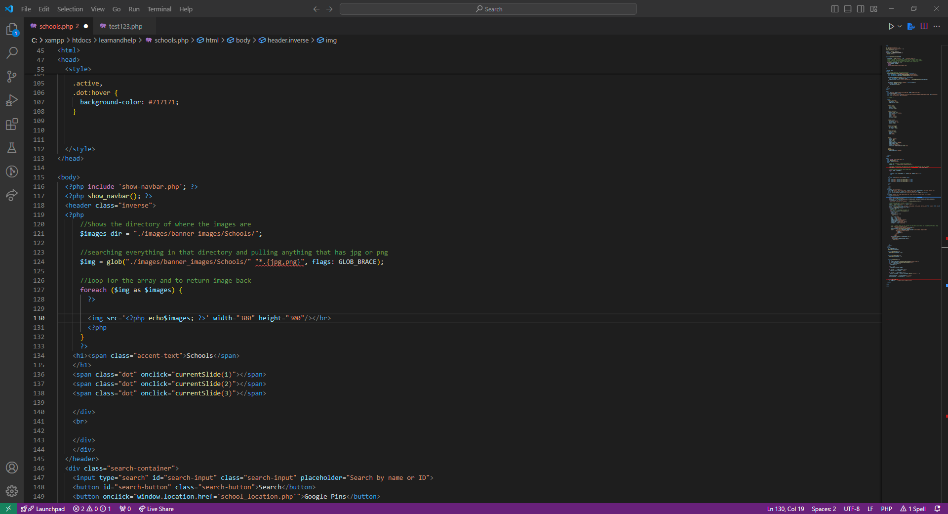 Solved how to write code so the image is set as a background | Chegg.com