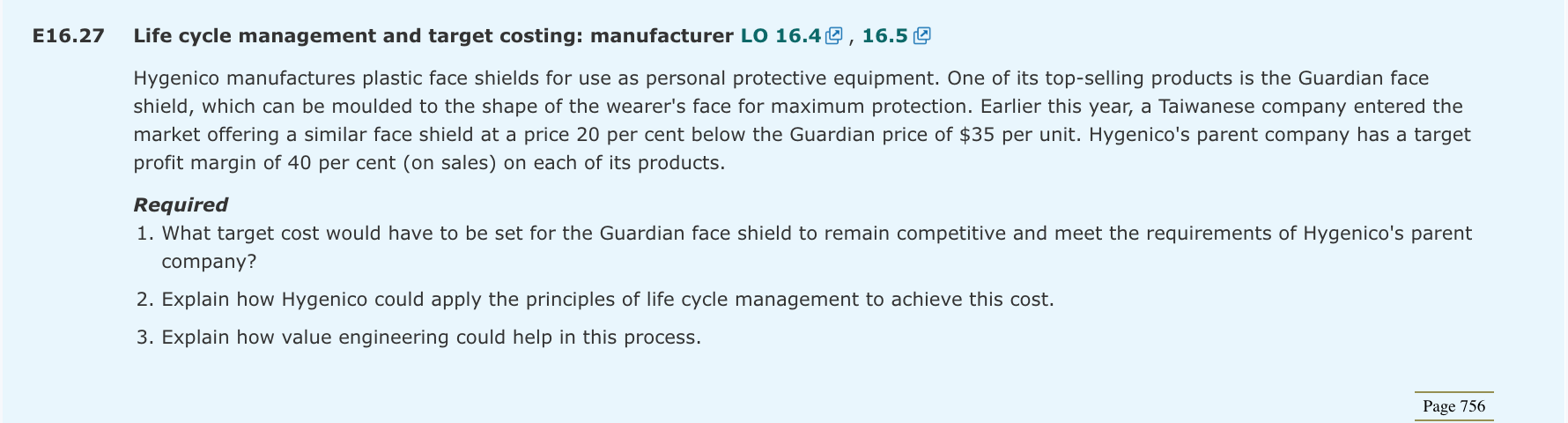 Hygenico manufactures plastic face shields for use as personal protective equipment. One of its top-selling products is the G