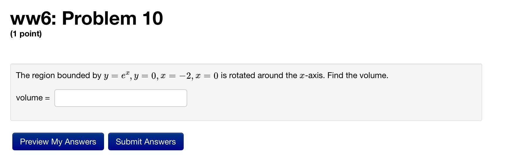 solved-the-region-bounded-by-y-ex-y-0-x-2-x-0-is-rotated-chegg