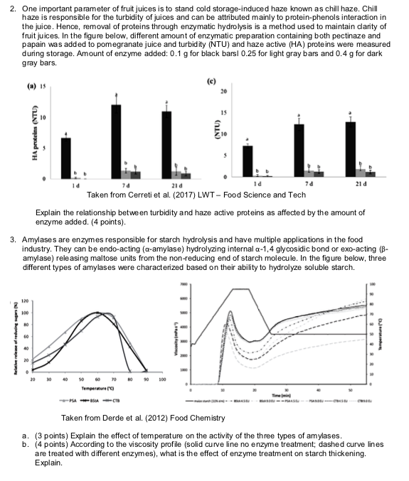 1. Pectin is a polymer of galacturonic acid residue