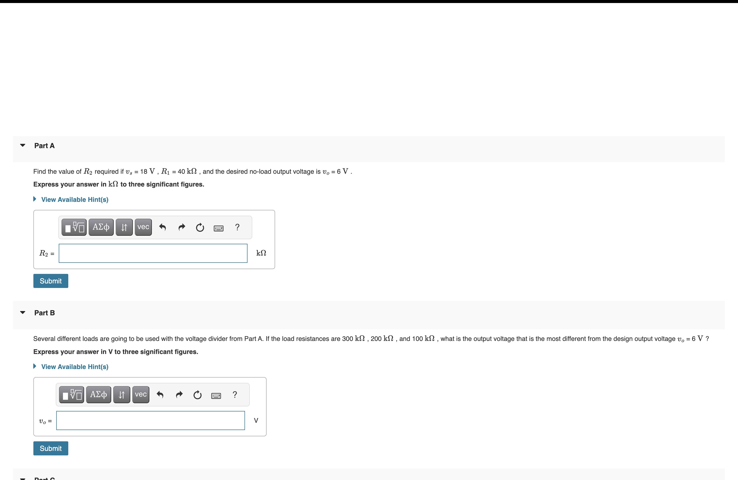 PART C The Circuit Designer Wants To Change The Chegg part-c-the-circuit-designer-wants-to-change-the-chegg