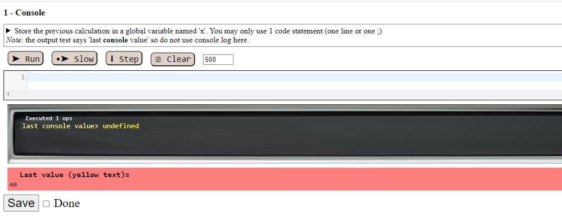 Solved 0 - Console In javascript, add 2 + 2 then take that | Chegg.com