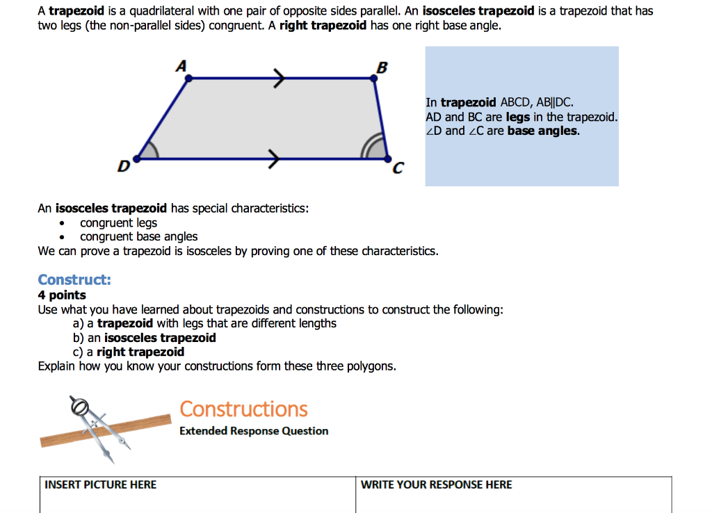 solved-a-trapezoid-is-a-quadrilateral-with-one-pair-of-chegg