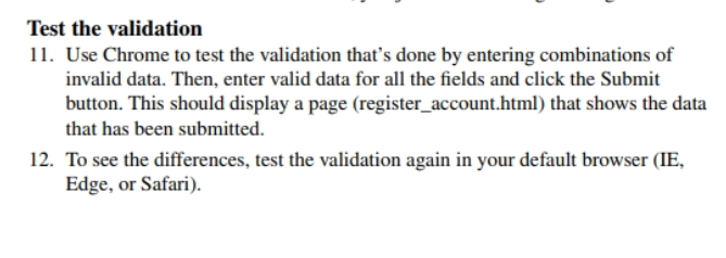 Solved Exercise 13-1 Create a form for getting tickets In | Chegg.com
