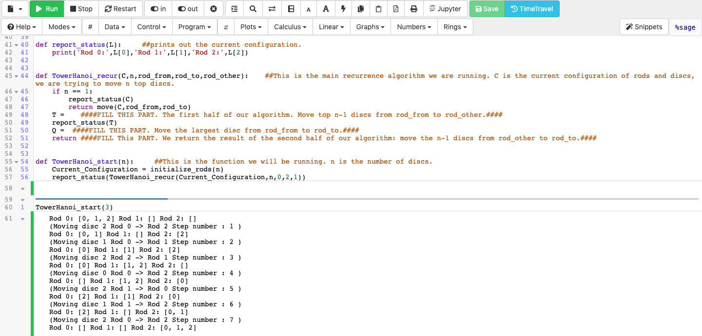 Solved Run Stop Restart O in O out X O B A A 4 u B Jupyter | Chegg.com