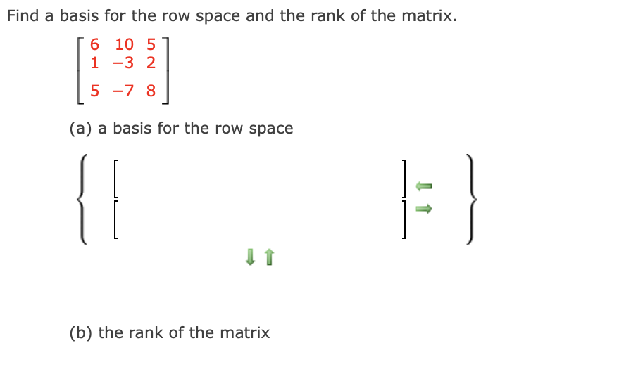 Solved Find a basis for the row space and the rank of the | Chegg.com