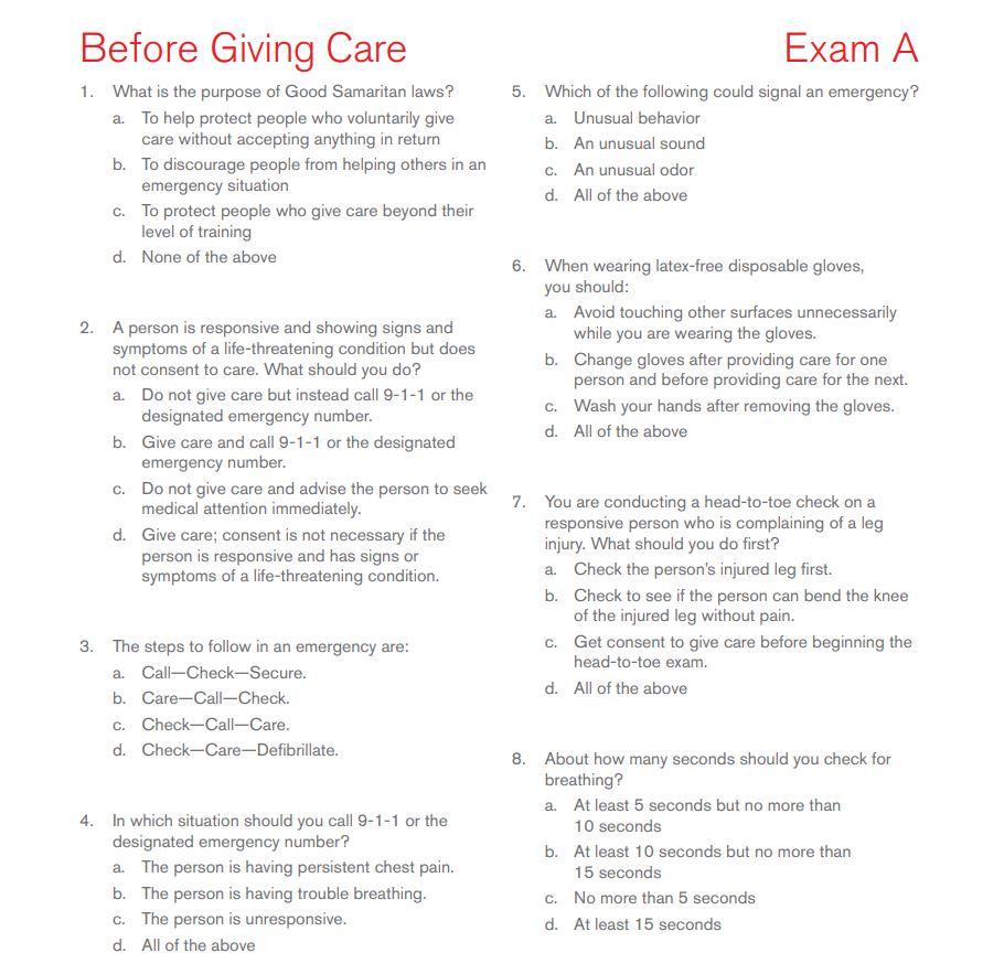 1. What is the purpose of Good Samaritan laws? a. To | Chegg.com