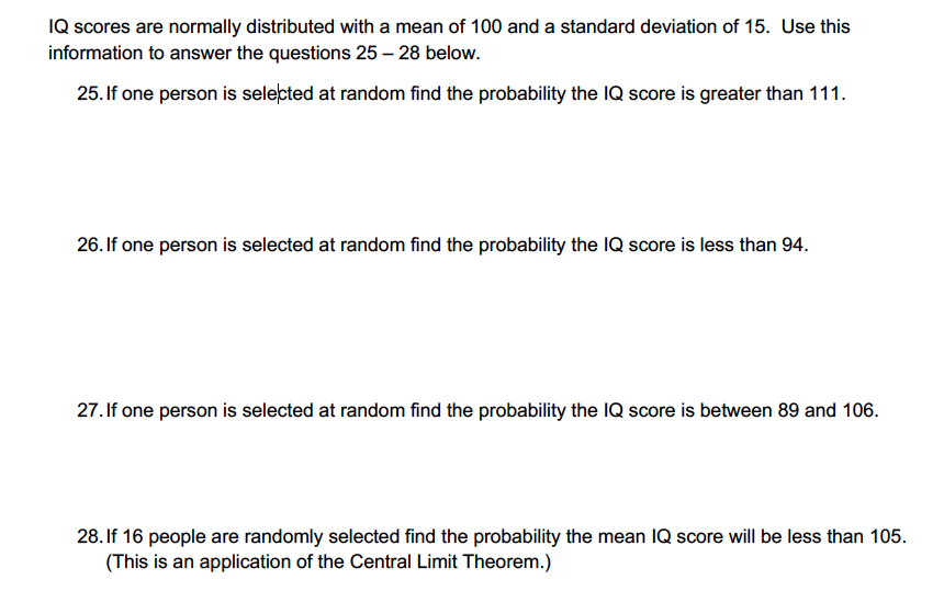 solved-iq-scores-are-normally-distributed-with-a-mean-of-100-chegg