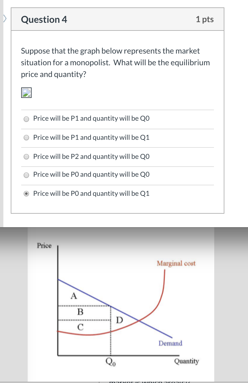 Solved Question 3 1 pts Which one of the following | Chegg.com