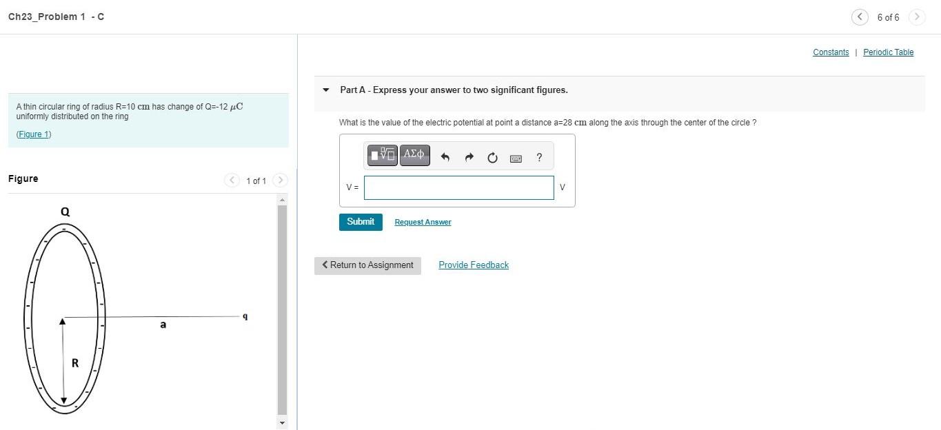 Solved Part A - Express your answer to two significant | Chegg.com